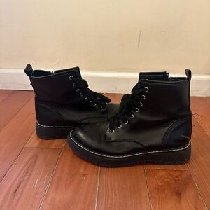 Wild Fable Black Combat Boots